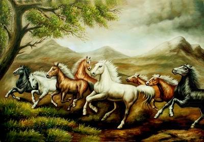 unknow artist Horses 052 china oil painting image